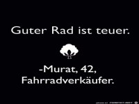 Guter Rad ist teuer