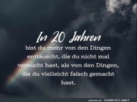 in 20 Jahren