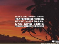 wenn dir jemand sagt