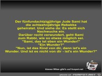 Der f�nfundachtzigj�hrige Jude Sami hat die achtzehnj�hrige