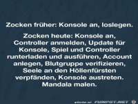 Zocken war früher einfacher
