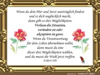 Verantwortung ueber dein Leben