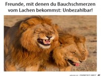 Herzhaft lachen