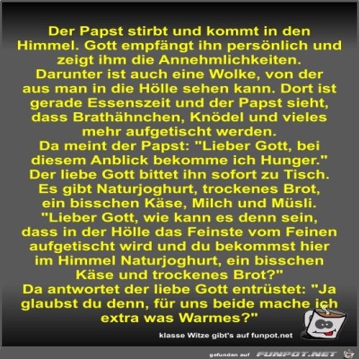 Der-Papst-stirbt-und-kommt-in-den-Himmel.jpg von Fossy