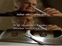 Ich mache sp�ter vielleicht noch ein Sandwich