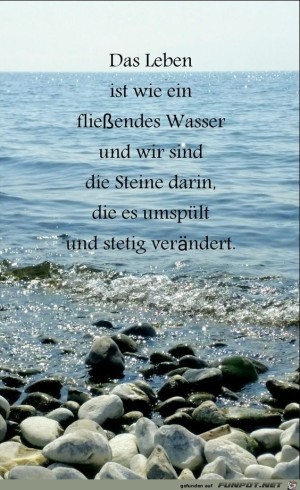 Das-Leben-ist-wie-ein-flieendes-Wasser.jpg auf www.funpot.net