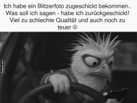 Wenn das Blitzerfoto nicht Insta-tauglich ist