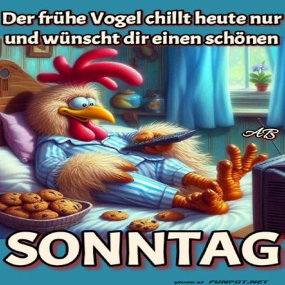 Chill-Hahn-genießt-den-Sonntag.jpg von Clarissa