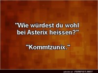 Warum du keinen Asterix-Namen kriegst!