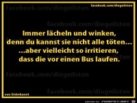 diegeilsten laecheln und winken