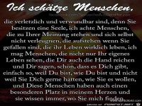 ich schaetze Menschen die verletzlich und 