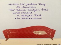 Halte Dir jeden Tag 30 Minuten frei