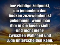 Der richtige Zeitpunkt