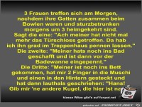 3 Frauen treffen sich am Morgen