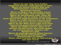 Wenn du den Tag ohne Kaffee beginnen kannst