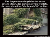 Nur mal kurz ins Schuhgeschäft