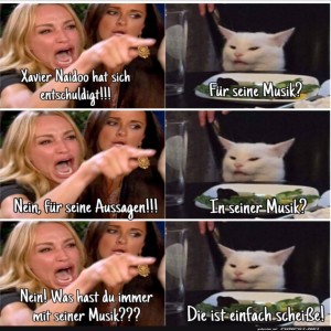 Katzenkritik-vom-Feinsten!.jpg von Valentina