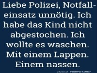 Besser man sagt das dazu