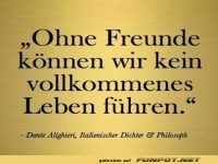 ohne Freunde