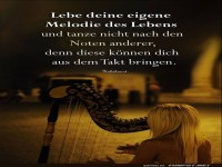 Lebe deine eigene Melodie