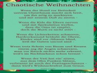 Chaotische Weihnachten