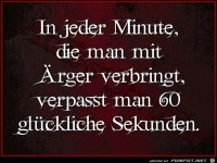 In jeder Minute