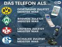 Fussball contra Telefon