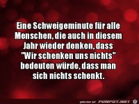 Wir schenken uns nichts