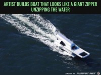 Reißverschluss-Boot