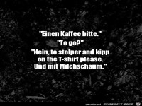 Einen Kaffee bitte