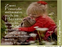 Zwei Freunde müssen sich am Herzen ähneln