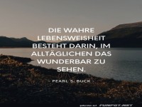 Die wahre Lebensweisheit