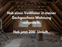 Humor �ber Dachgeschoss-Hitze