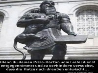 Historische Pizza-Heldentat