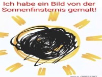 Sonnenfinsternis f�r K�nstler im Blitzmodus!