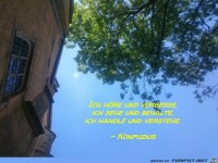 ich hre und vergesse