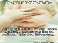 Montagsgef�hle beim Baby