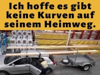 Vorsicht: Ladung schwingt!