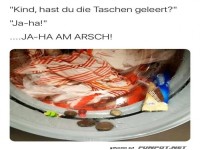 Hast du alle Taschen geleert?
