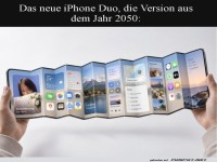 iPhone Duo: Achtung, kann mehrfach gefaltet werden!