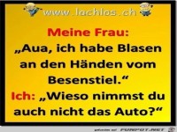 Blasen an den Haenden