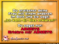 Du erwischst Deine Frau mit einem anderen