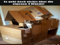 die eigenen vier W�nde