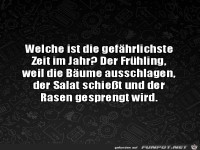 Gef�hrlichste Zeit im Jahr