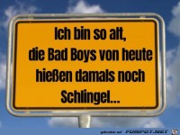 Ich bin so alt