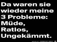 Meine 3 Probleme