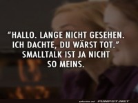 Humorvoller Smalltalk-Moment