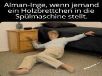 Alman-Inge und das Holzbrettchen-Dilemma