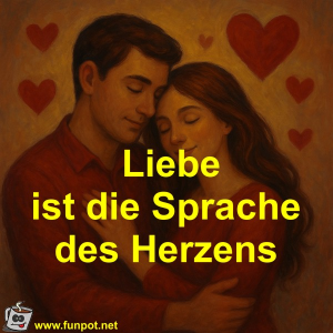 Liebe-ist-die-Sprache-des-Herzens.png von Fossy