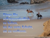 Dinge f�r selbstverst�ndlich